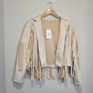 Cute Fringe Jacket New